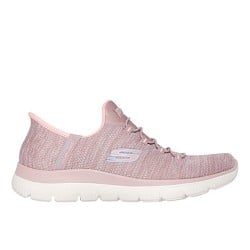 Women Pink Sports Slip Ons