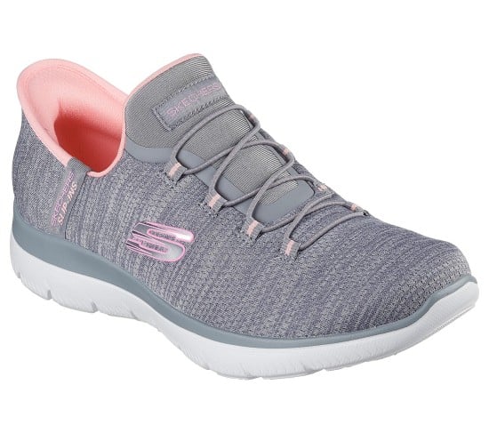 Women Grey Sports Walking Shoes