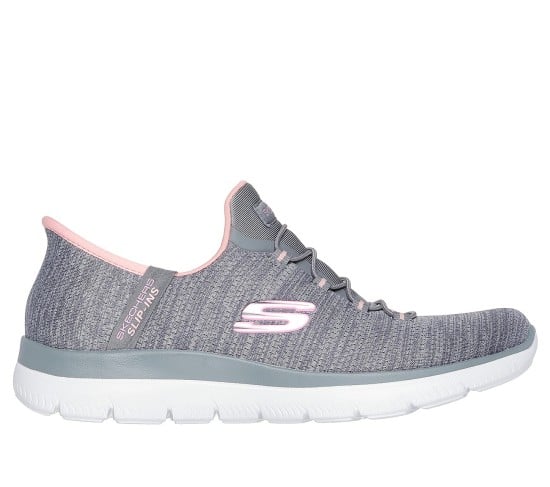 Women Grey Sports Walking Shoes