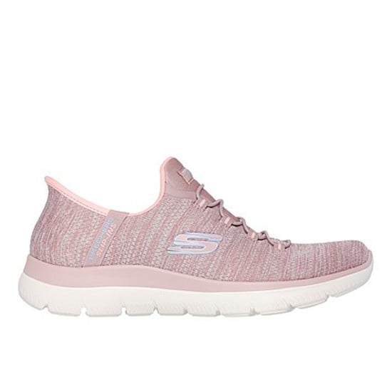 Women Pink Sports Slip Ons
