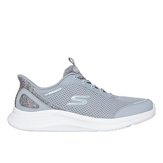 Women Grey Sports Slip Ons