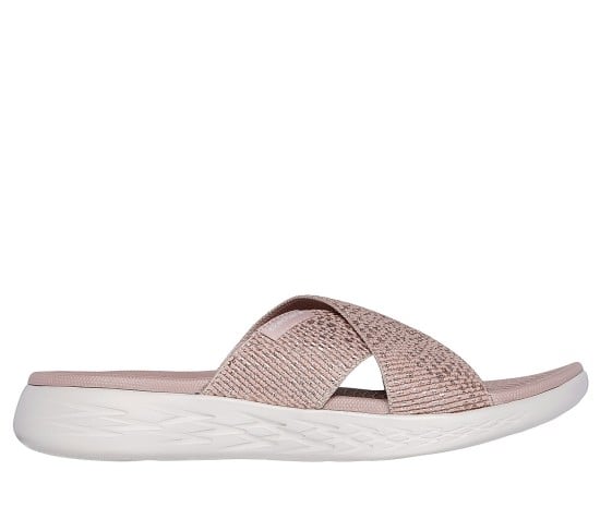 Women Rose-gold Casual Slip Ons