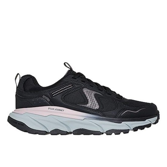 Women Black Sports Lace Up