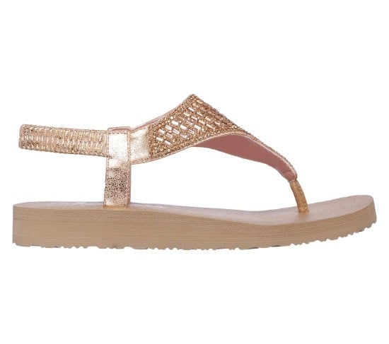 Women Antic-gold Casual Sandals