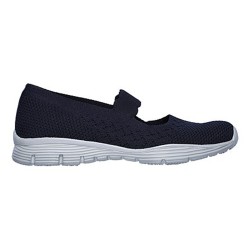Women Blue-navy Sports Slip Ons