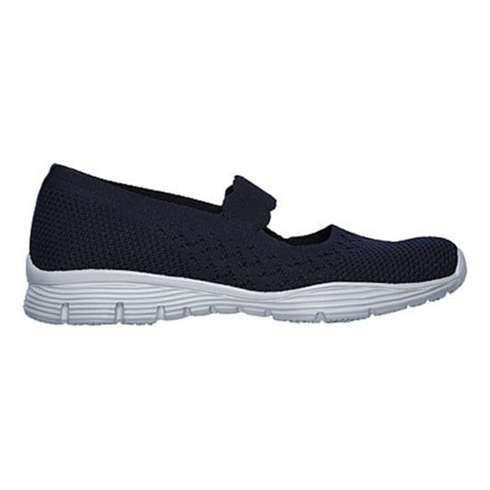 Women Blue-navy Sports Slip Ons