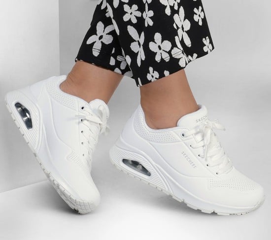 Women Off-white Sports Sneakers