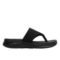 Women Black Sports Slippers