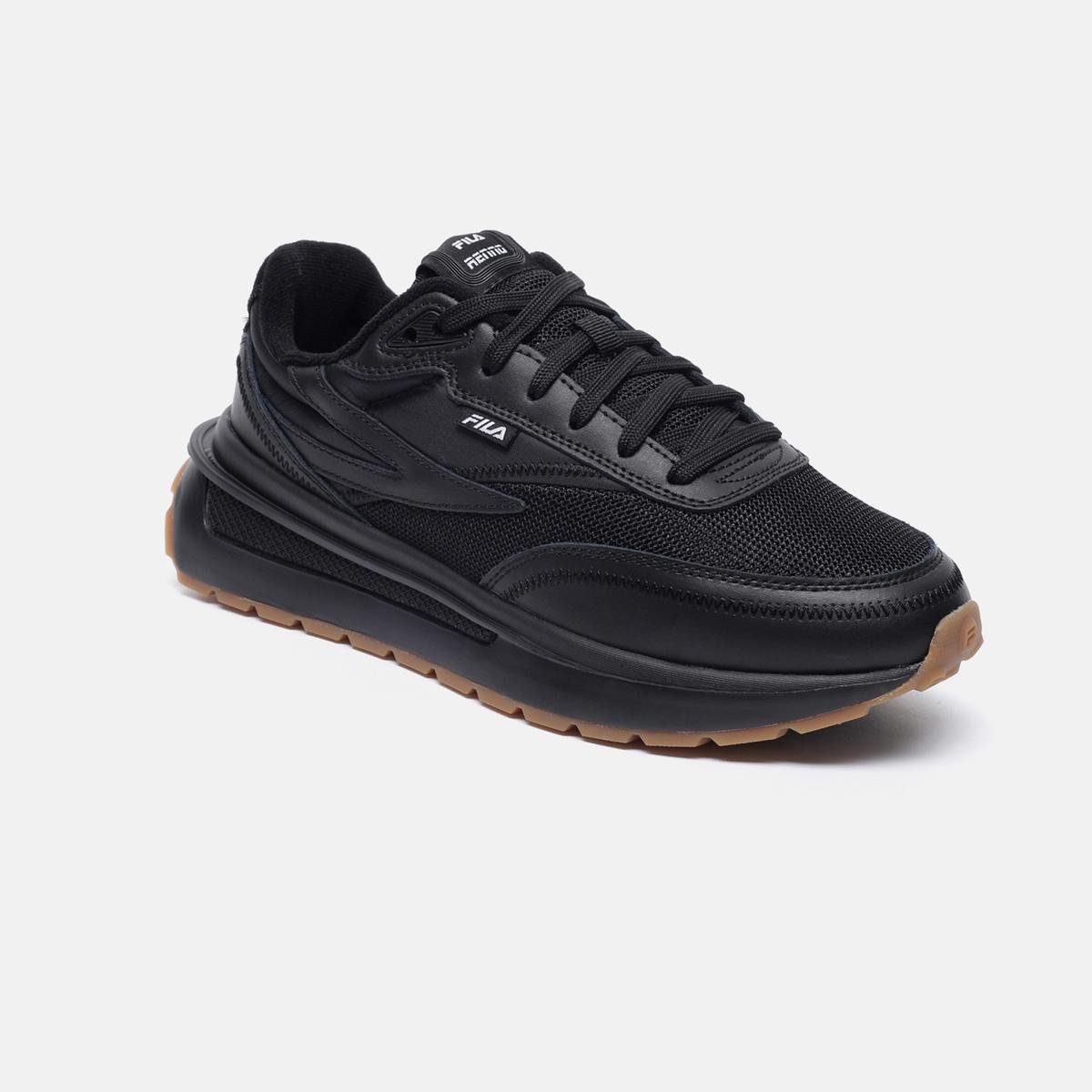 Black fila womens shoes hotsell