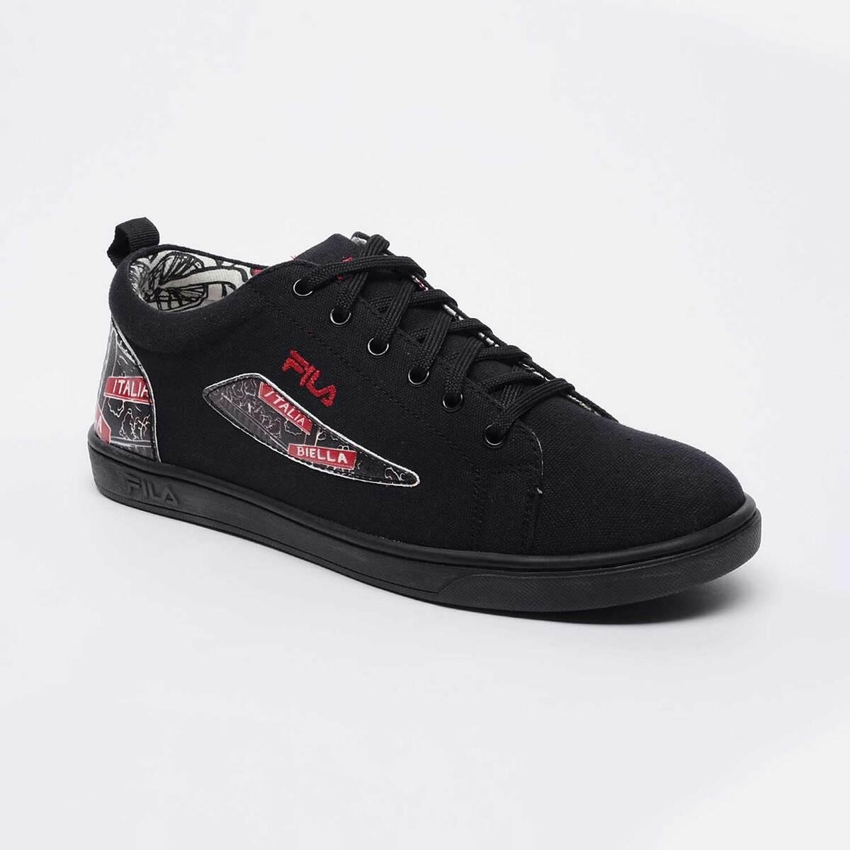 Fila shoes black men best sale