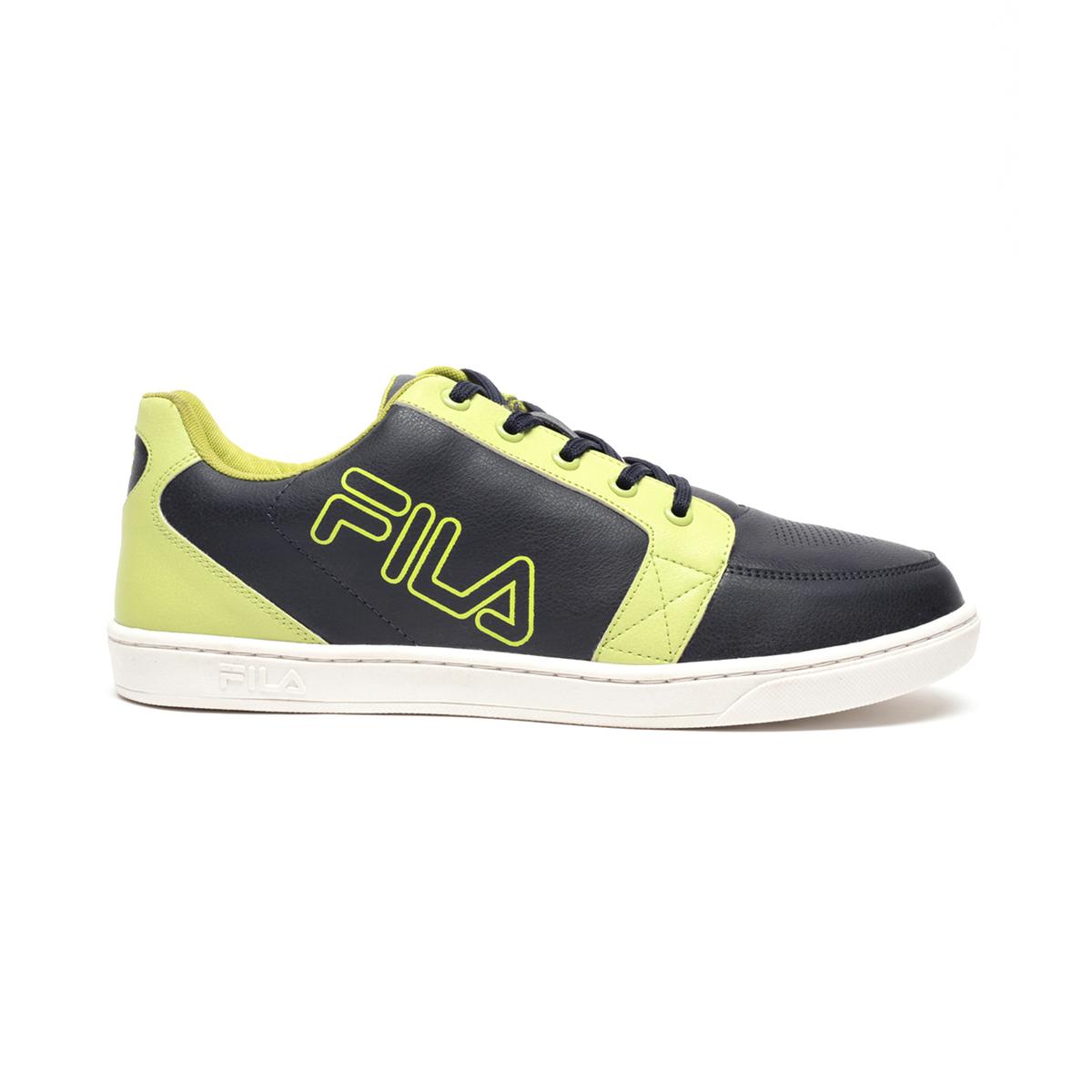 Mens yellow fila shoes on sale