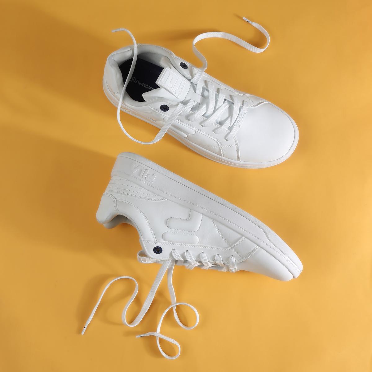 Fila white mens sneakers best sale