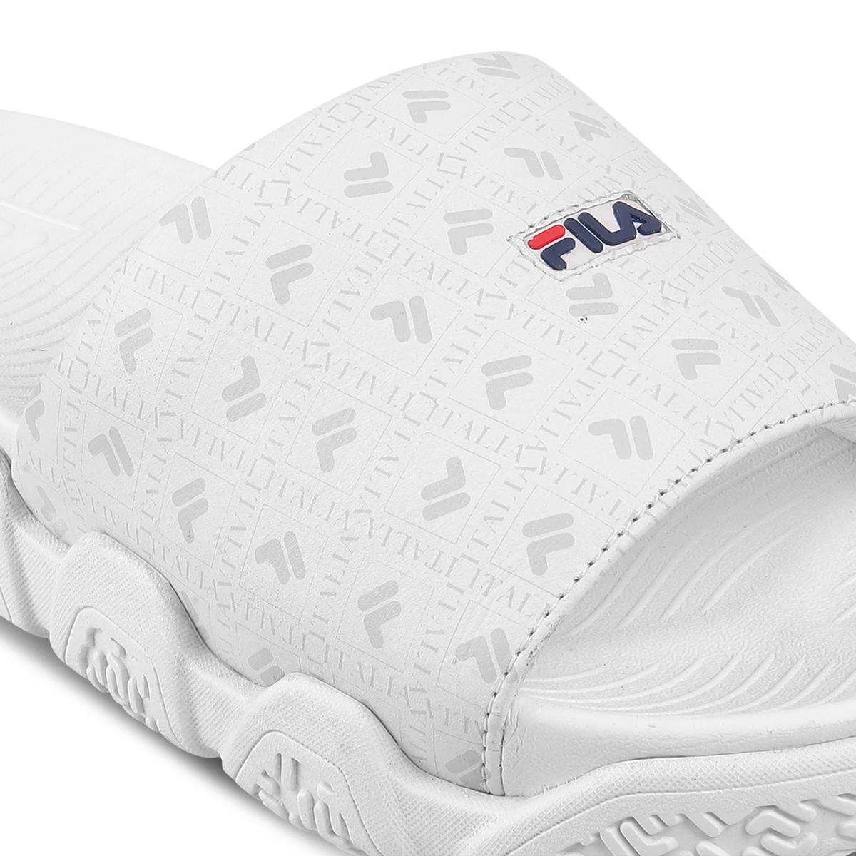 Buy Fila Men White Casual Slippers Online SKU 25 11011234 16 6 Metro Shoes