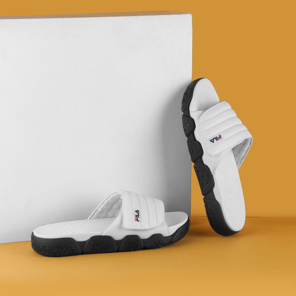 Fila white for men best sale