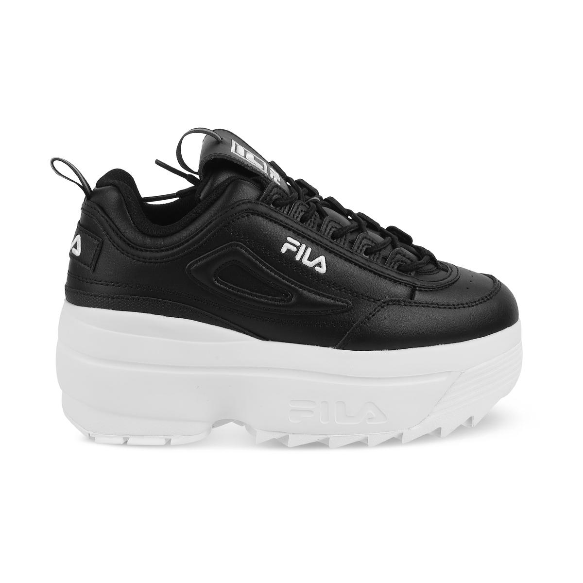 Buy Fila Women Black White Sports Sneakers Online SKU 25 11011240 325 4 Metro Shoes