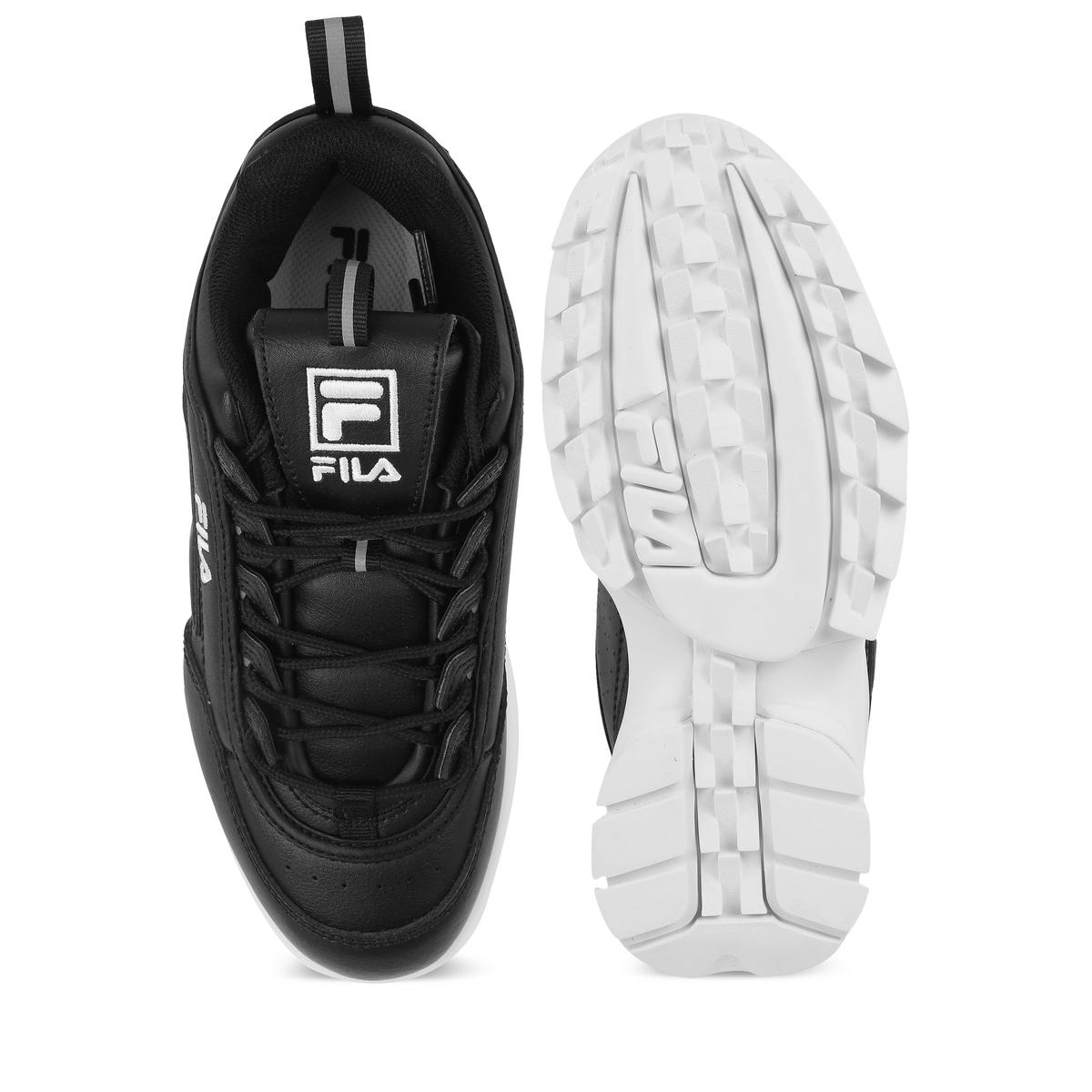 Buy Fila Women Black White Sports Sneakers Online SKU 25 11011240 325 4 Metro Shoes