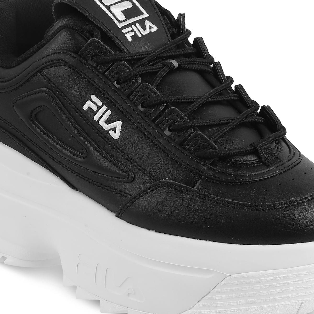 Fila sneakers women black best sale