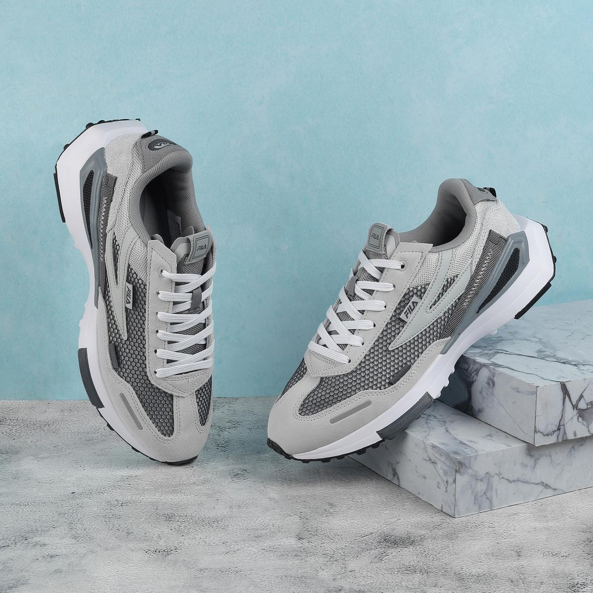 Fila gray sneaker shoes on sale