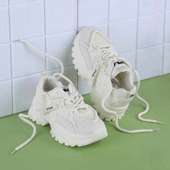 Women Beige Sports Walking Shoes