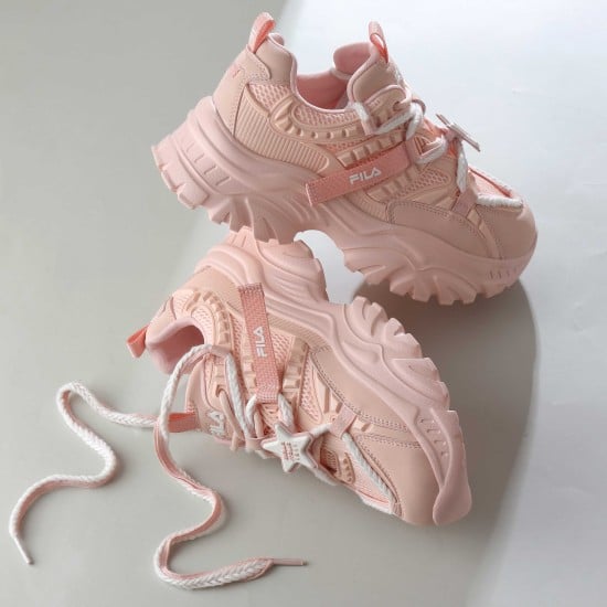 Women Pink Sports Sneakers