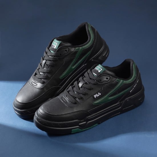 Men Black Sports Sneakers