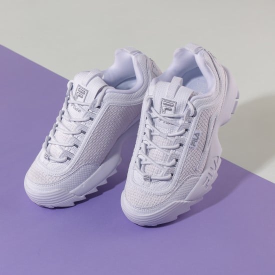 Women White Sports Sneakers