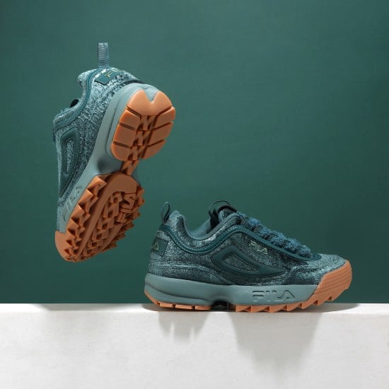 Women Green Sports Sneakers