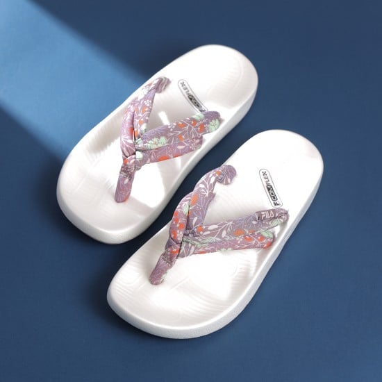 Women Purple Casual Slippers