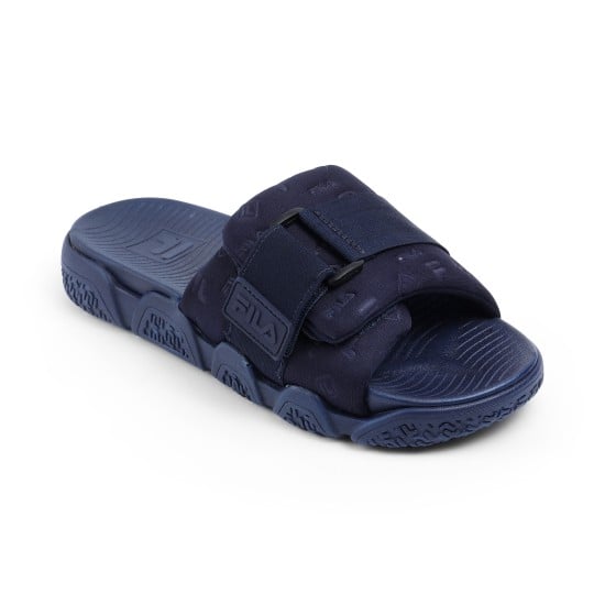 Men Blue-navy Casual Slippers