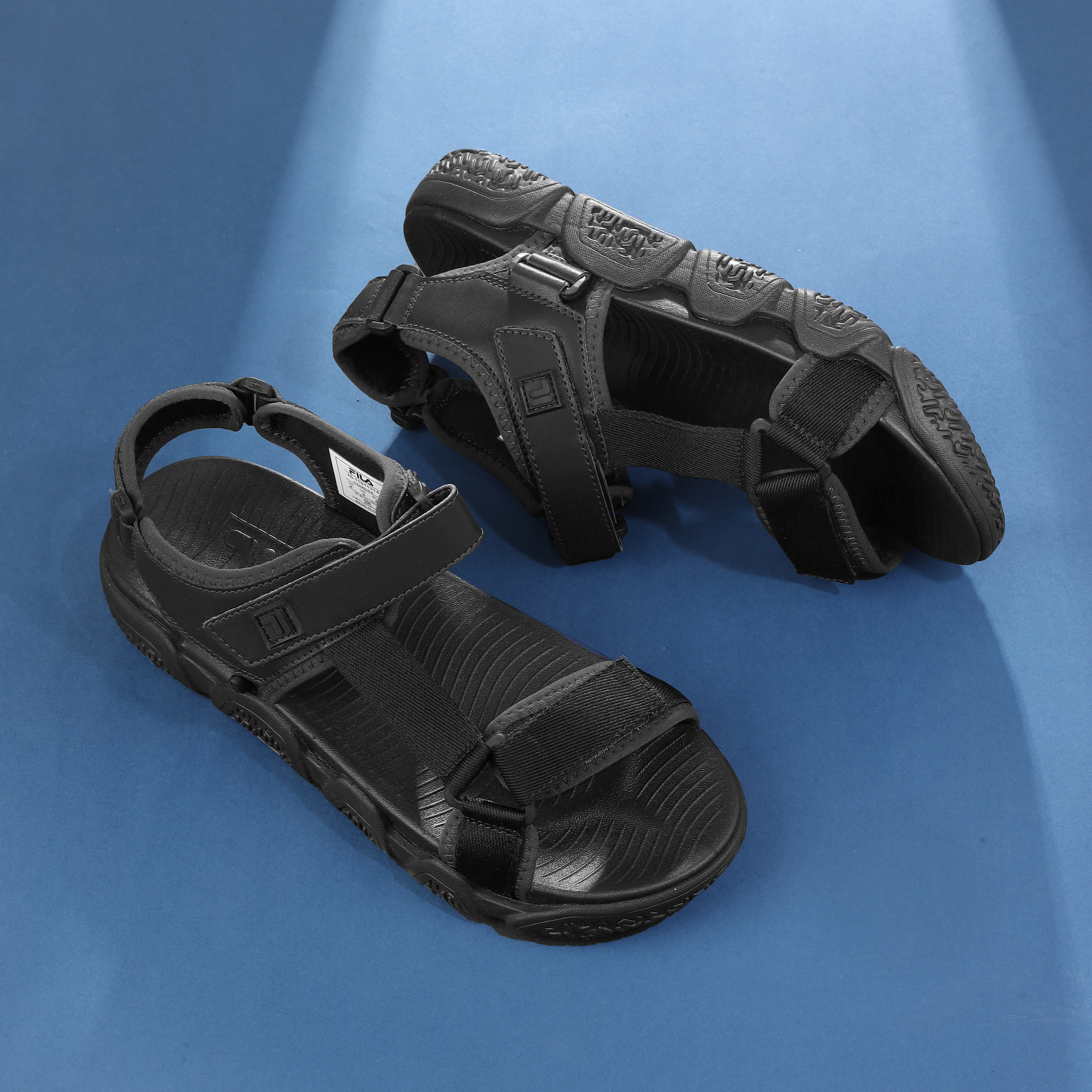Men Black Casual Sandals