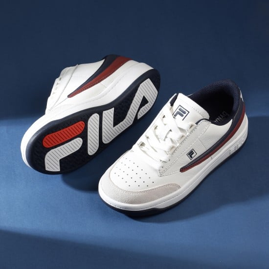 Men White Sports Sneakers