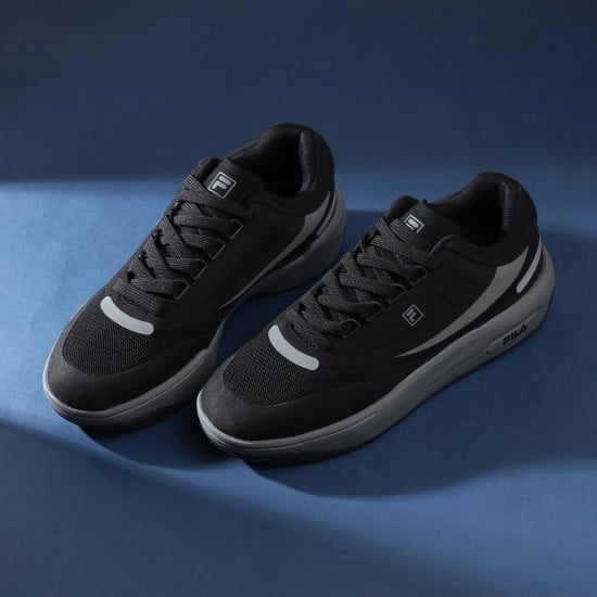 Men Black Sports Sneakers