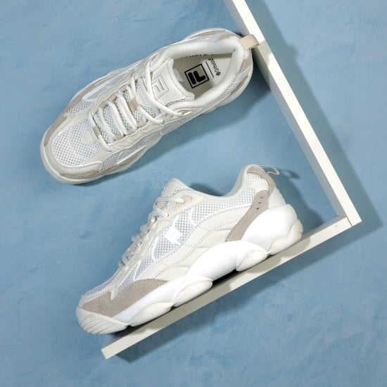 Beige Wavy Spaghetti Shoes