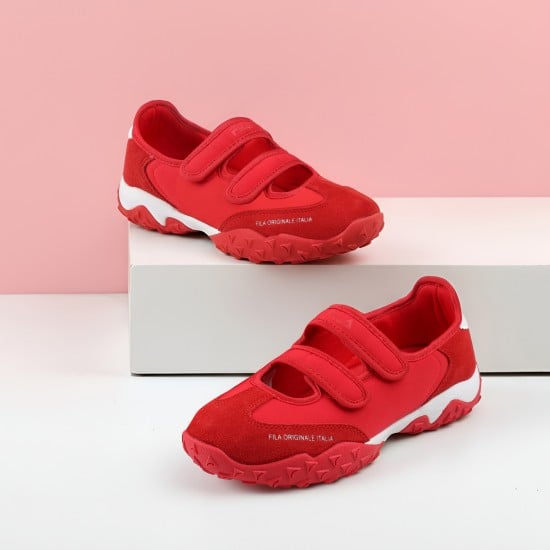 Women Red Sports Walking Shoes