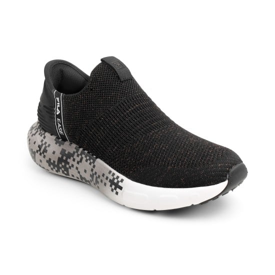 Women Black Sports Walking Shoes