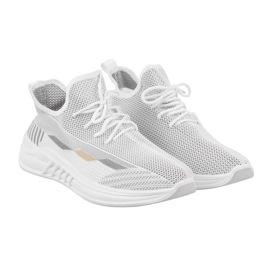 Men Light-grey Sports Walking Shoes