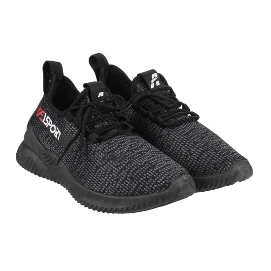 Men Black Casual Sneakers