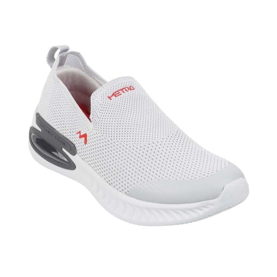 Men Grey Sports Walking Shoes