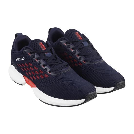 Men Blue Sports Walking Shoes