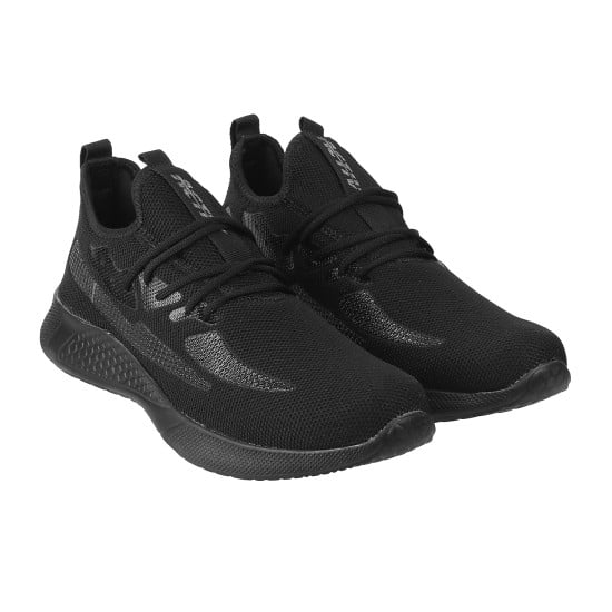 Men Black Sports Sneakers