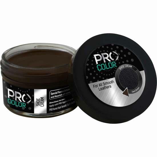 Pro Shoe Cream Dark Brown For Smooth Leathers- 50 ML