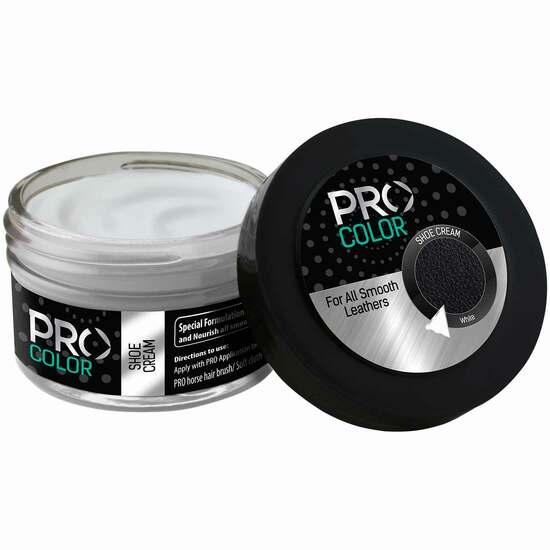 Pro Shoe Cream White For Smooth Leathers- 50 ML