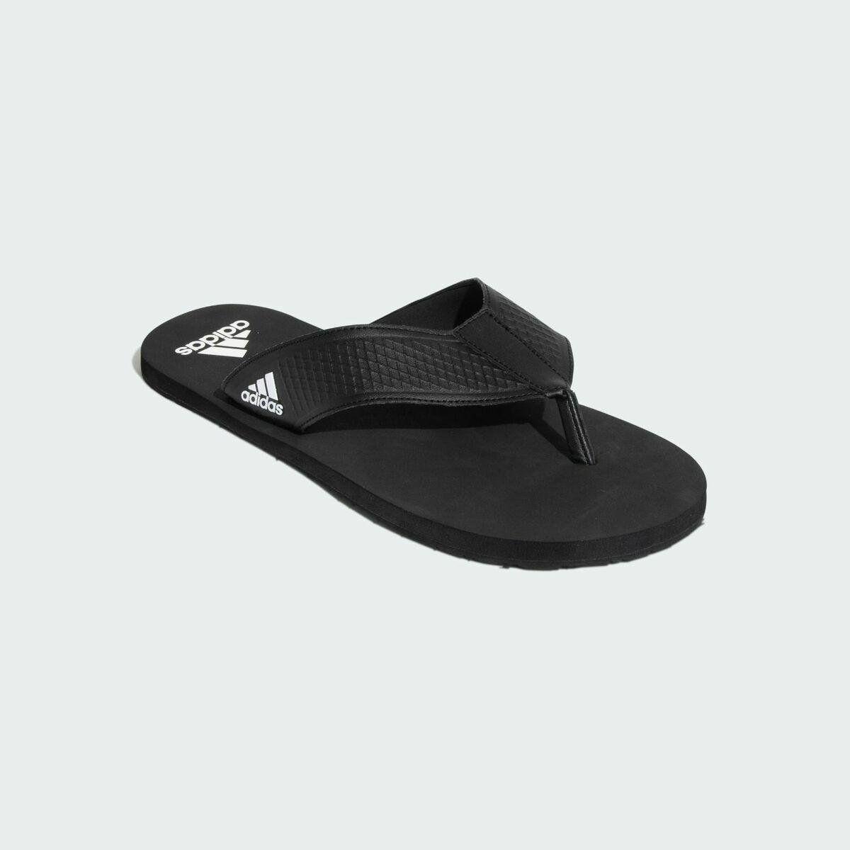 adidas foam flip flops mens