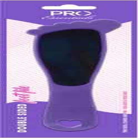 Pro Essentials Double sided Foot File Purple