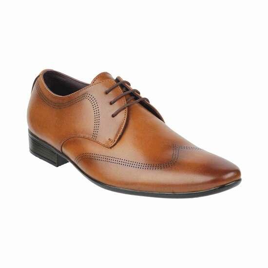Men Tan Formal Brogue