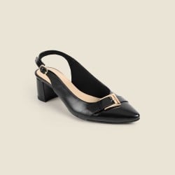 Women Black Formal Sandals
