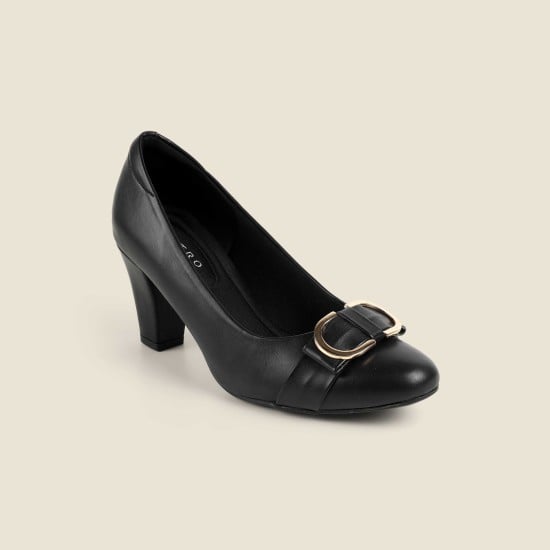Women Black Formal Pumps