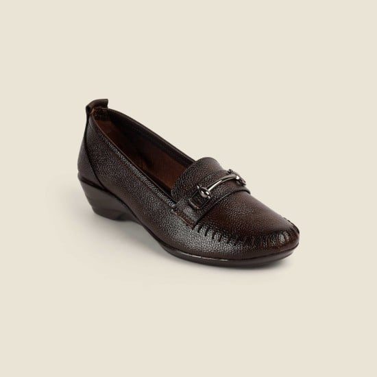 Women Brown Casual Pumps