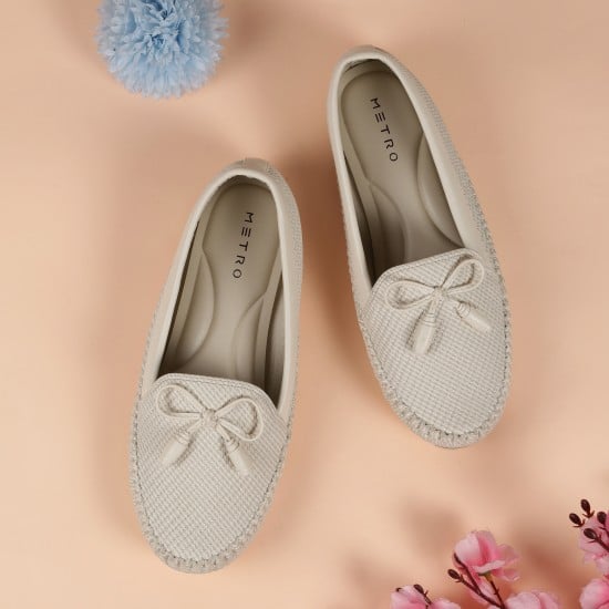 Women Beige Casual Loafers