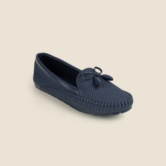 Women Blue-navy Casual Loafers